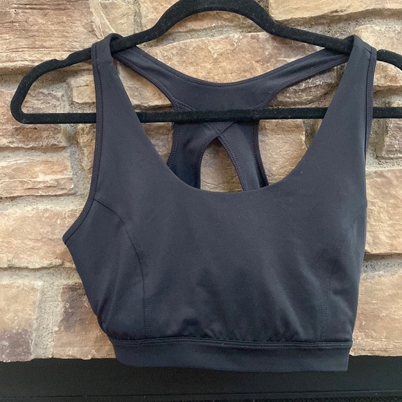 Tek Gear High Impact black Razorback sports bra. XL - Picture 1 of 5